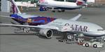 Boeing 777-300 Qatar - FC Barcelona Package