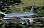 FS2002
                  Boeing 777-200 American Airlines Real Chrome livery Version
                  3.