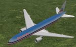 FS2000
                  American Boeing 777-200