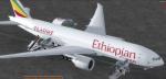 FSX/P3D Boeing 777F Ethiopian Cargo package v2