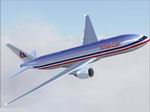 FS2004
                  Boeing 777-236ER American Airlines Reflective finish