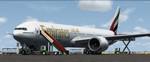 FSX/P3D Boeing 777X Emirates Package with New VC  (updated)