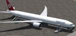 P3D V3 & 4/ FSX Boeing 777X Turkish Airlines package
