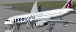 FSX/P3D Boeing 787-8 Qatar Oneworld package 
