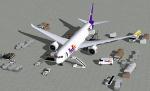 FS2004 FedEx Boeing 787-9 Cargo