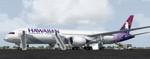 FSX/P3D>v4 Boeing 787-9 Hawaiian Airlines Package