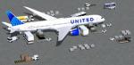 FS2004 United NC Boeing 787-9