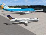 FSX Bombardier CRJ-700 Lufthansa Regional Pack & Traffic
