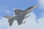 FS2004                   USAF F-16CG Fighting Falcon 18th FS/354th FW 90-0718 Textures                   Only
