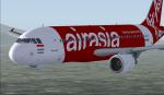 FSX Airbus A320-216 AirAsia (QZ8501)