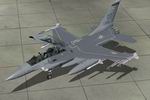 FS2004                   USAF F-16DJ Fighting Falcon 422nd TES/53rd Wg - 92-3926 Textures                   Only.