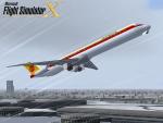 FSX Continental Airlines Texture Package for MD-83