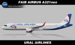 FSX/FS2004 FAIB Airbus A321NX Ural Airlines Textures