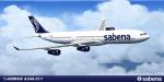 Sabena Textures for Tom Ruth's A330 and A340 Packages