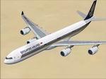 A340-600 Singapore Airlines 9V-SGH Textures 