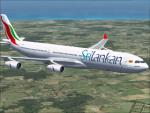 SriLankan Airlines A340-300 Textures
