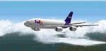 FedEx
                  Airbus A380-800F for FS2000 