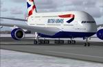 FS2004
                  Airbus A380-800 British Airways