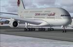 FS2004
                  Airbus A380-800 Qatar Airways.