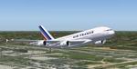 FS2004
                  Airbus A380-800 Air France livery