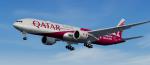 FSX/P3D Boeing 777-300ER Qatar Airways A7-BEB Qatar 2022 Fifa with updated VC