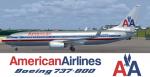 FSX American Airlines (AAN860NN) Boeing 737-800 Textures