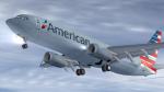 American Airlines New Logo texture for FSX B737-800