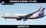 XP11/12 ZiboMod / RG Mod Boeing 737-800 - Aeroflot Textures