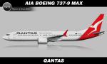 AIA Boeing 737 Max 9 Qantas Textures