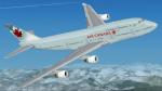 Boeing 747-400 Air Canada Textures