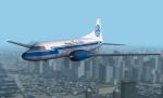 FS2004 Convair 340 American Pacific Textures 