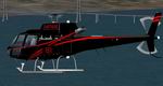 FS2002
                  Aerospatiale AS-350 BlackIron private livery