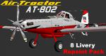 FSX/P3D AT-802 Single Engine Air Tanker Texture Pack