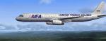 FSX-United French Airlines A321 Textures