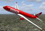 FS2004
                  Airbus A330 'Herkes Air Cargo Services' textures only