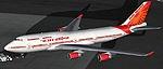 Air India Boeing 747-400 New Colors