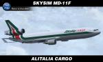 Skysimulations MD-11F Alitalia Cargo Textures