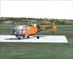 Alouette III Swiss Air Force Orange Textures