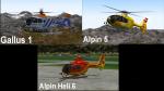 ICARO EC135 Alpin Texture Pack