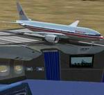 FS2002
                  B 777-200ER American Airlines Real Chrome livery. 