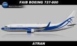 FSX/FS2004 FAIB Boeing 737-800 Atran Textures