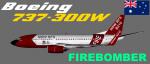 FSX/P3D 737-300W "Fireliner" NSW RFS Textures