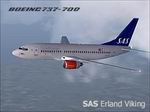 FS2004
                    Boeing 737-700 Scandinavian Airlines SE-DTI "Erland Viking"
                    Textures only