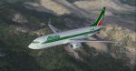 FSX Boeing 737-800 Alitalia  Textures 