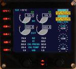 B737-800 EICAS FSX model for Saitek Pro Flight Instrument Panel