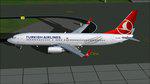 FS2004 Boeing 737-800w Turkish Airlines 