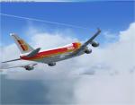 Boeing  747-400 Iberia Textures