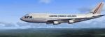 FSX-United French Airlines Boeing 747-400 Textures