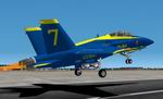 Blue
                  Angels Number 7 F/A-18D textures only