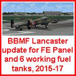 FSX BBMF Lancasters 6 with Fuel Tank Update